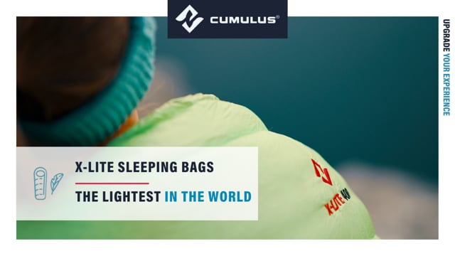 X-Lite sleeping bag series by Cumulus®