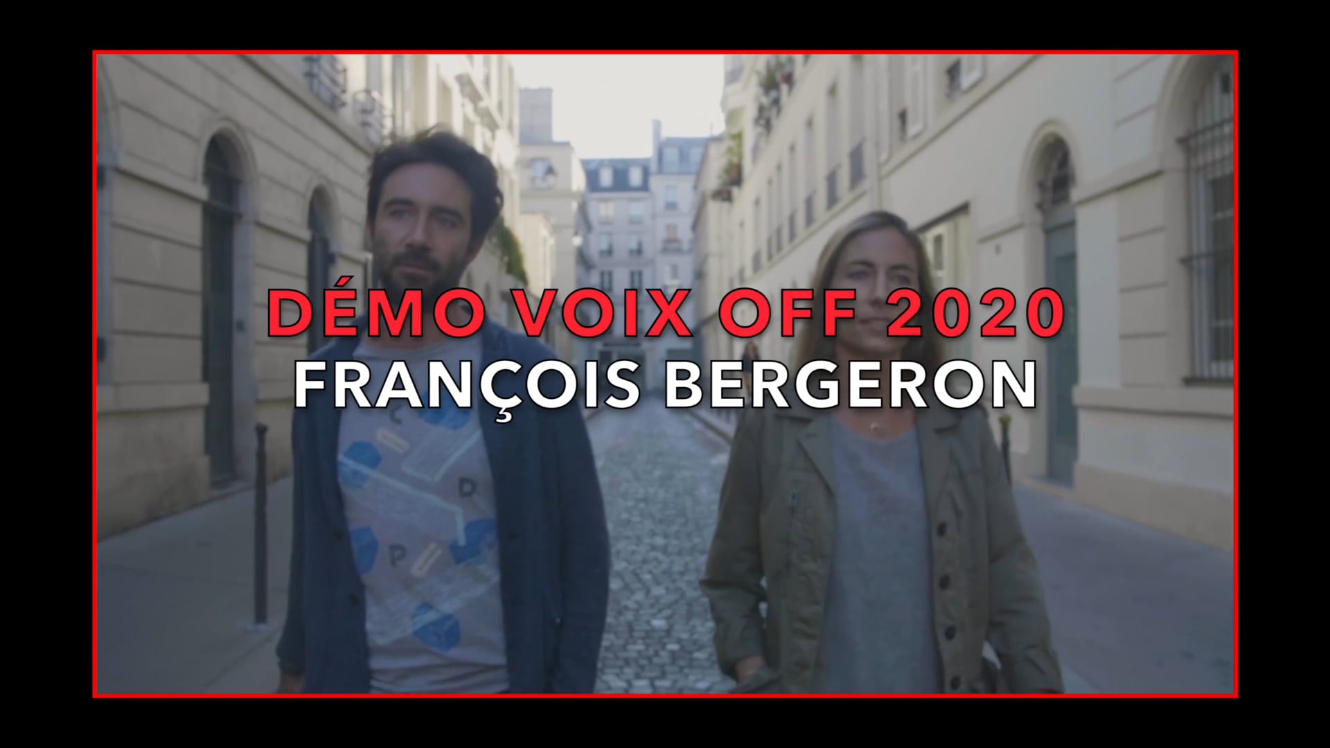 Vidéo Démo voix off François Bergeron
