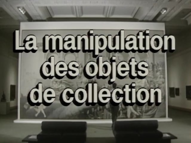 La conservation préventive dans les musées – La manipulation des objets de collection (12/19)