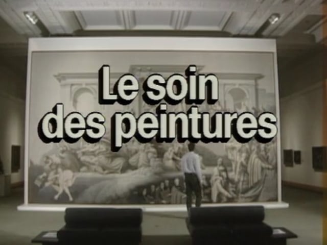 La conservation préventive dans les musées – Le soin des peintures (13/19)
