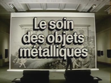 La conservation préventive dans les musées - Le soin des objets métalliques (16/19)
