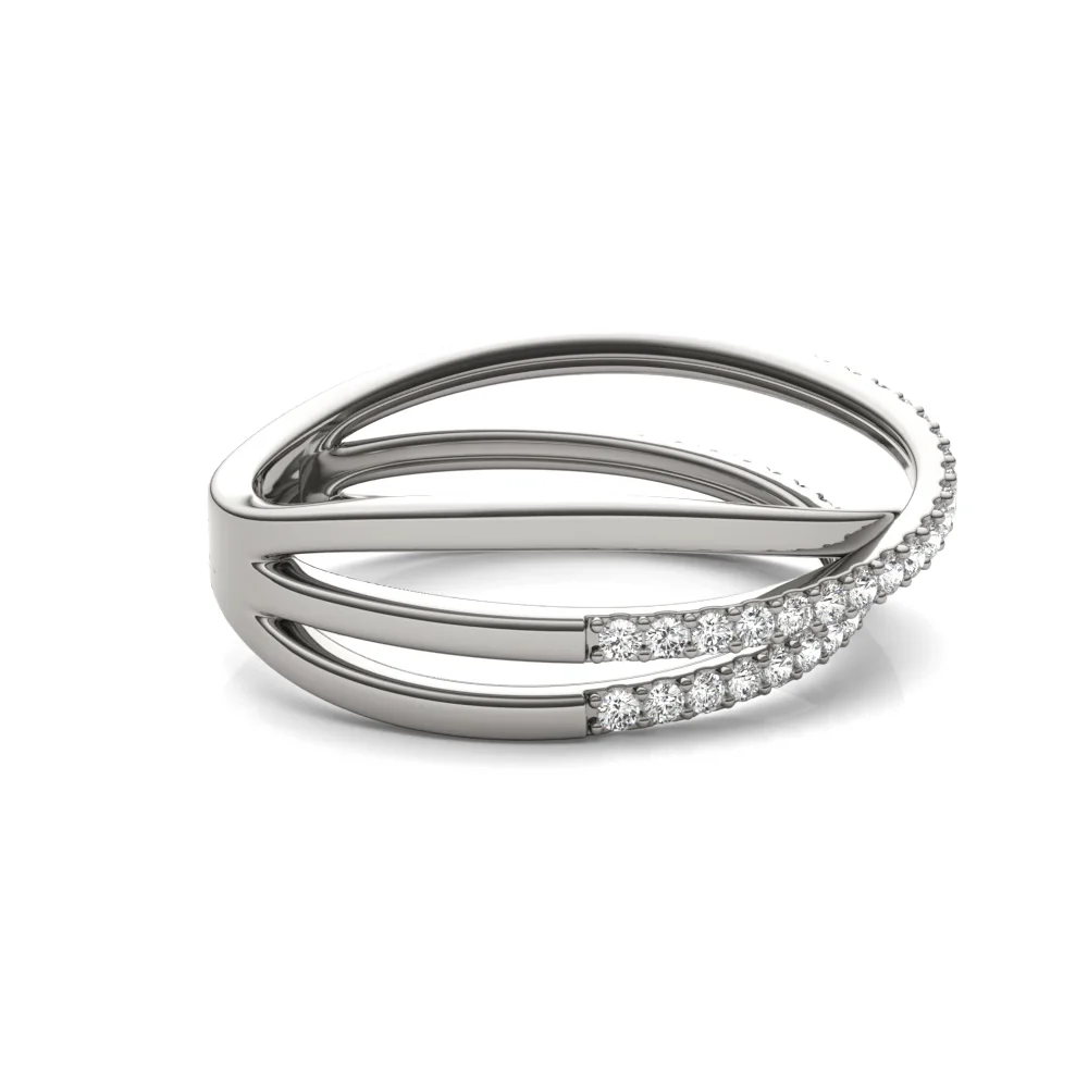 Double Row Orbit Ring