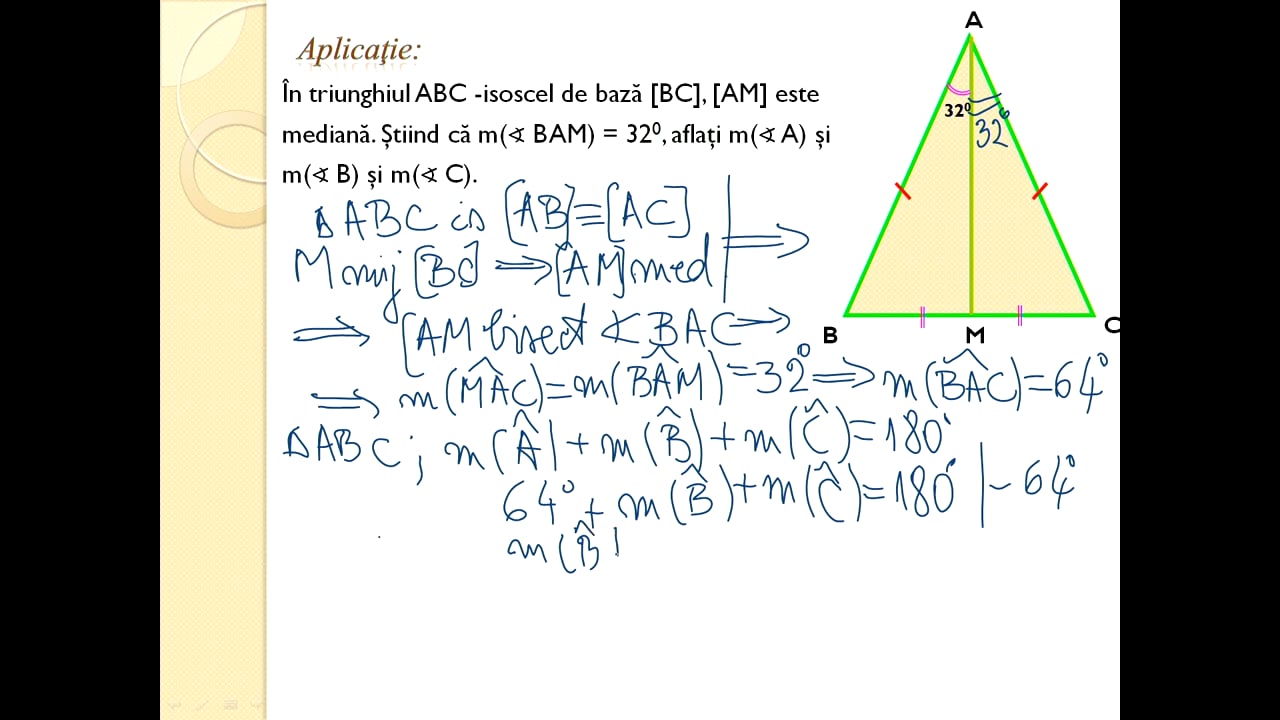 Matematica Gimnaziu Triunghiul Isoscel, Echilateral.mp4 On Vimeo