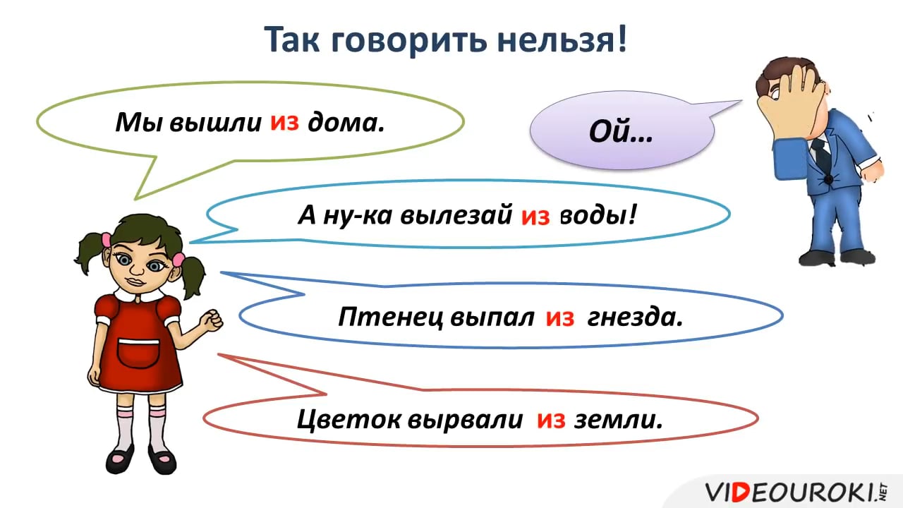 Предлог как часть речи 2 класс презентация школа россии