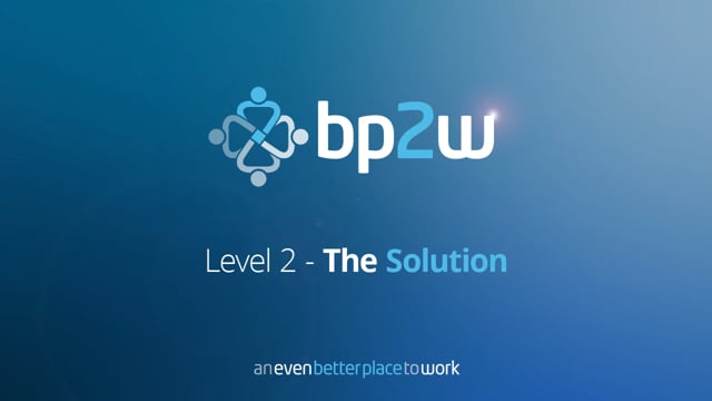Niveau 1 - Le diagnostic BP2W