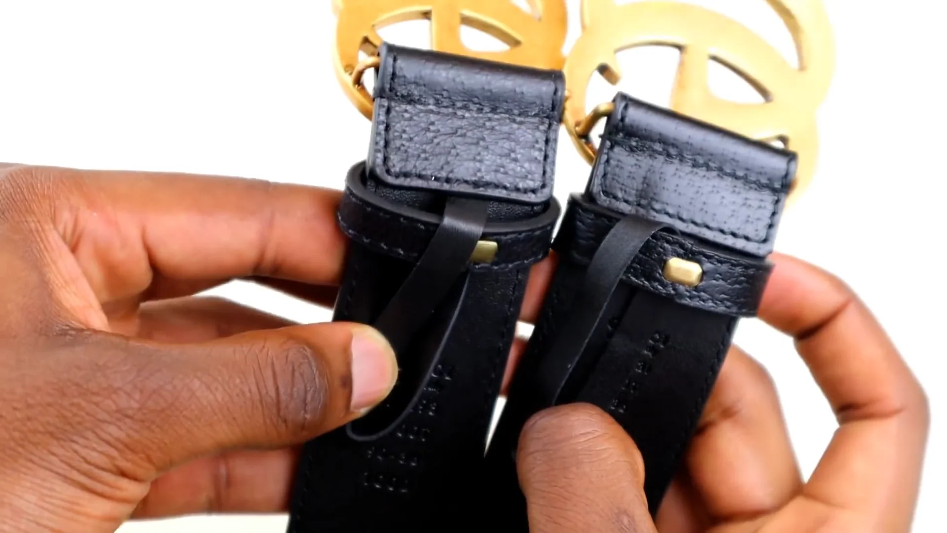 Real vs Replica Gucci HOW TO SPOT A FAKE GUCCI BELT on Vimeo