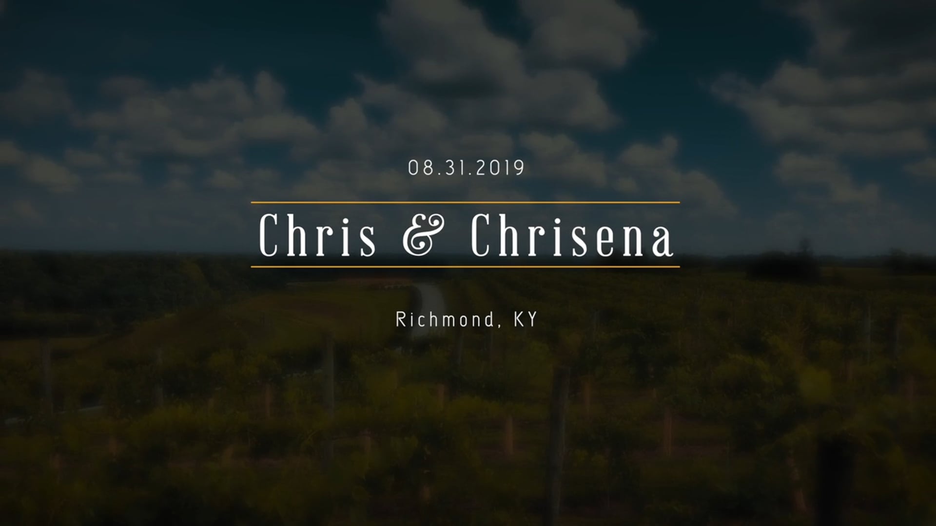 Chris and Chrisena