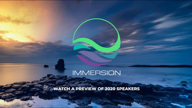 Immersion 2020: May 13th-17th, 2020