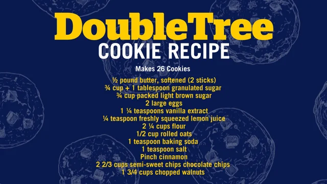 Hilton doubletree cookie deals recipe