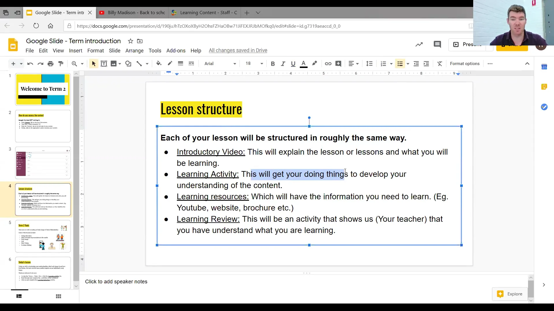 Intro Video - Term 2 - Week 1 on Vimeo