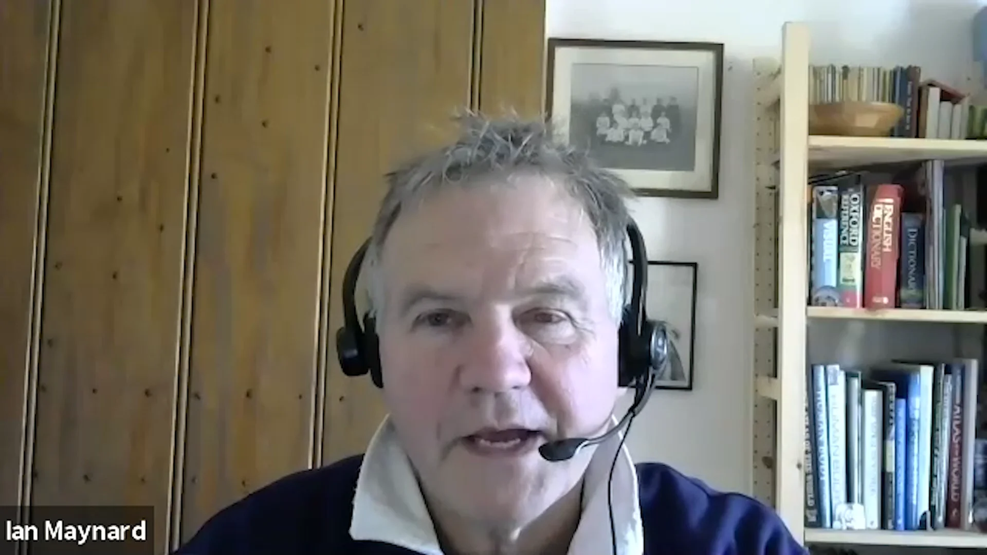 Head of Department message to applicants: Ian Maynard on Vimeo