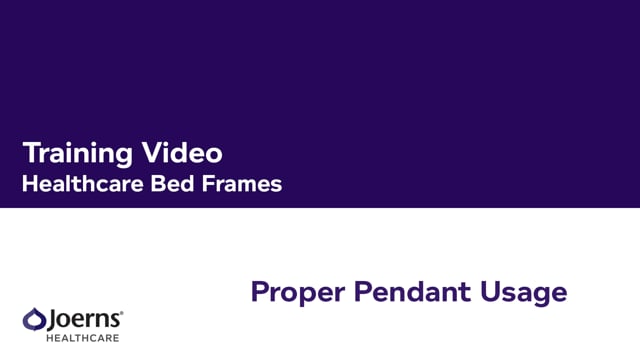 Proper Pendant Usage