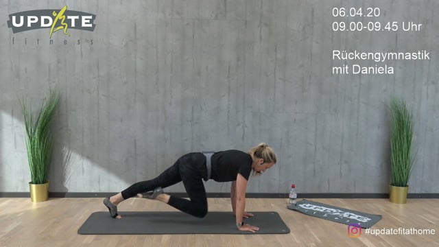 Rückengymnastik mit Daniela B.