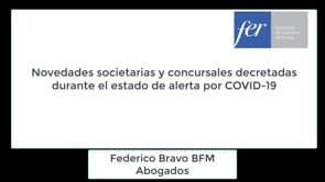 Micropldora express - Novedades societarias y concursales decretadas durante el estado de alerta por COVID-19