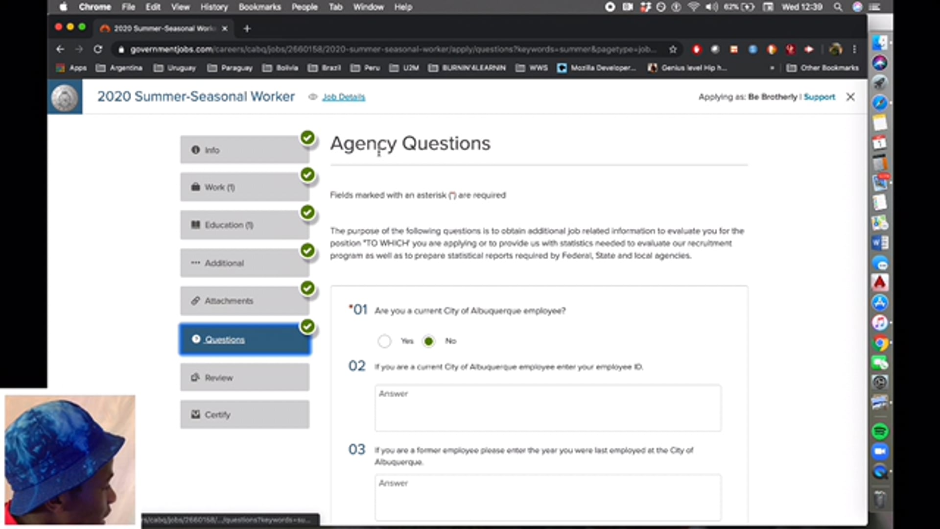 Mafunzo ya maombi ya kazi ya msimu wa vijana kwa Jiji la Albuquerque  | City of ABQ Job Application Tutorial in Swahili