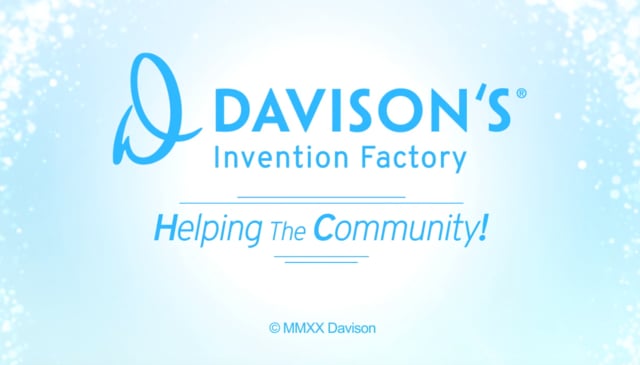 DAVISON JOINS THE BATTLE TO COMBAT COVID-19!