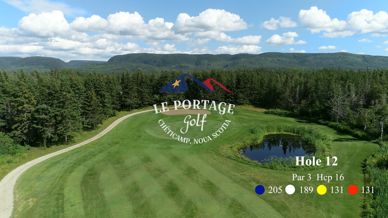 Hole 12 — Hole flyover video