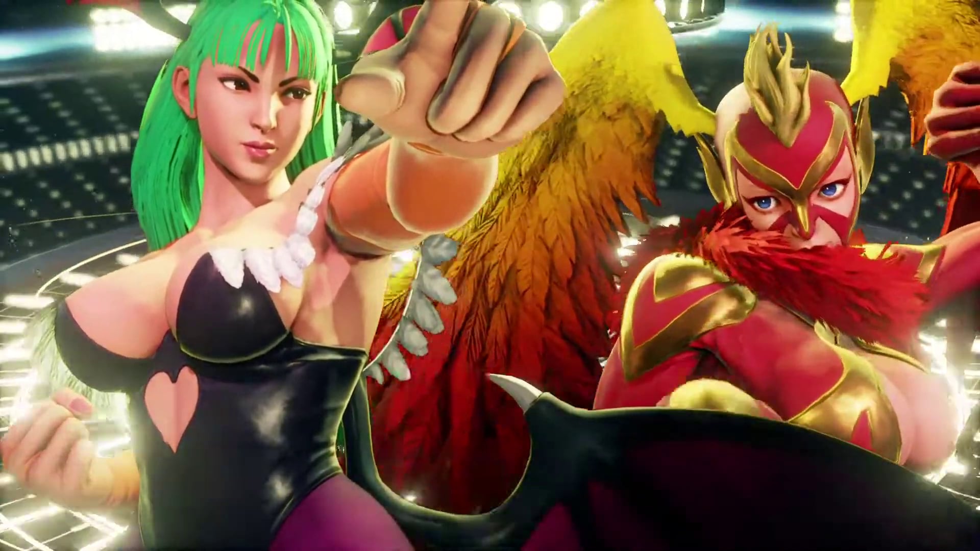Rainbow Mika as Chun Li (Morrigan) (Cutscenes and Gameplay) Street ...