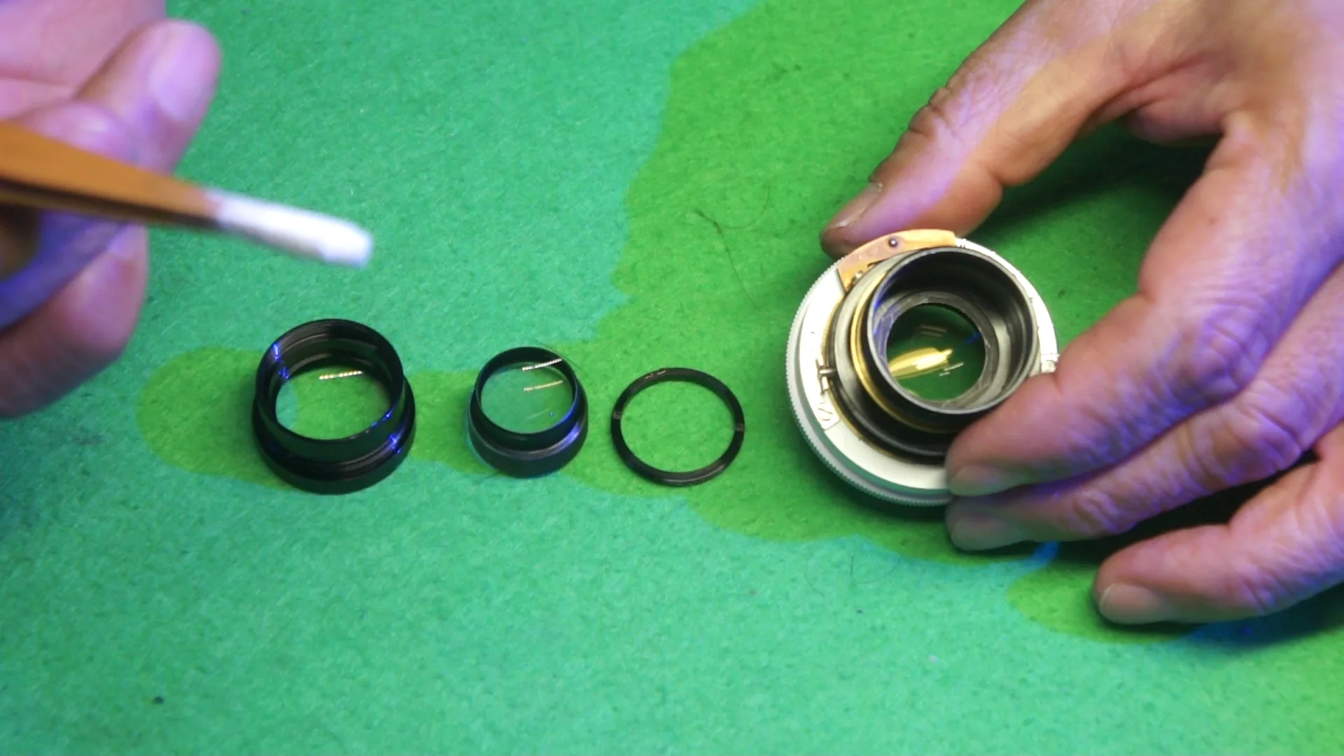 Canon 50mm F1.8 L39(黒鏡胴Ⅰ)修理工程 – レンズ修理なら日本 Canon 50mm F1.8 L39(黒鏡胴Ⅰ)修理工程 – レンズ修理なら日本