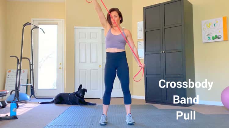 Cross body best sale pull downs