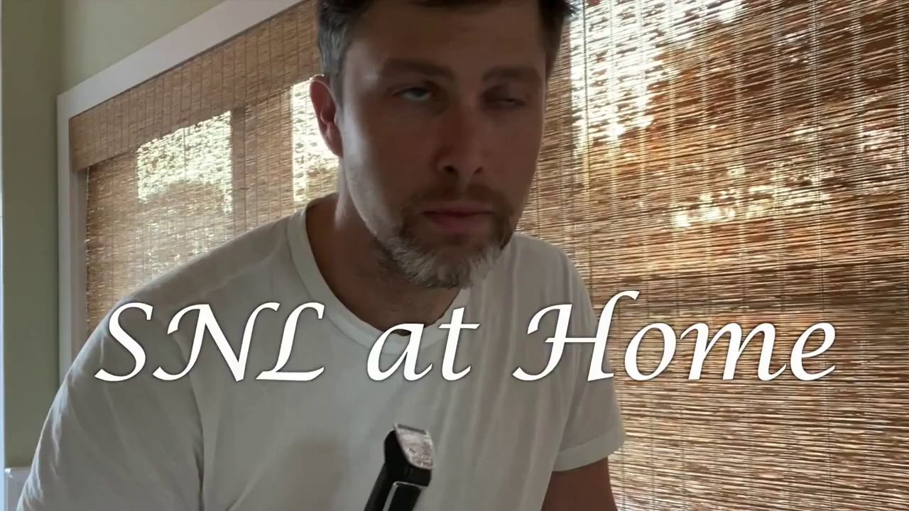 Colin Jost Shaves His Quarantine Beard on Vimeo