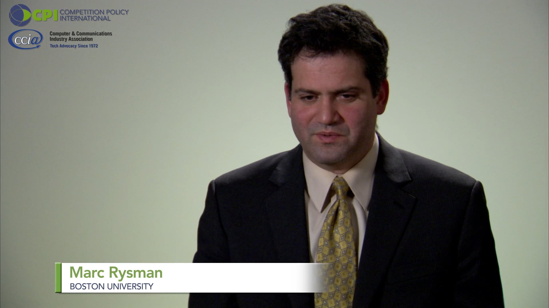 CPI Talks - Marc Rysman on Vimeo