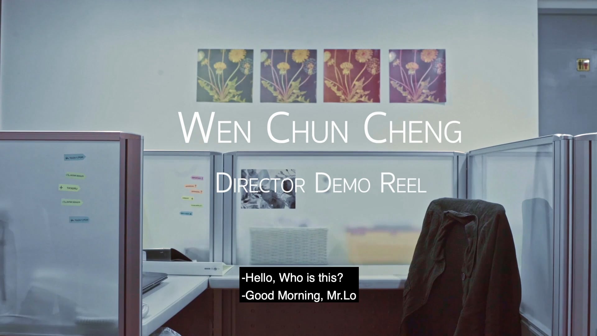 Director Demo Reel_WenChunCheng