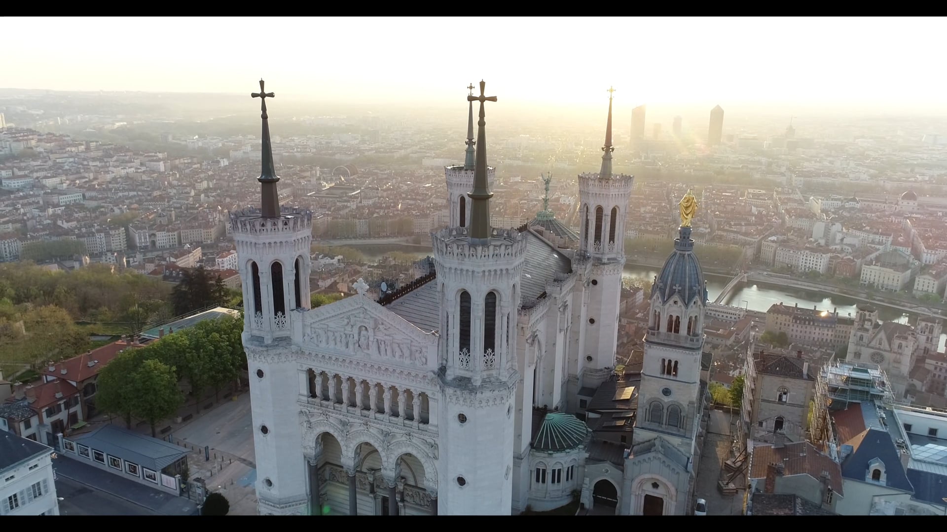 Lyon Vu du ciel -