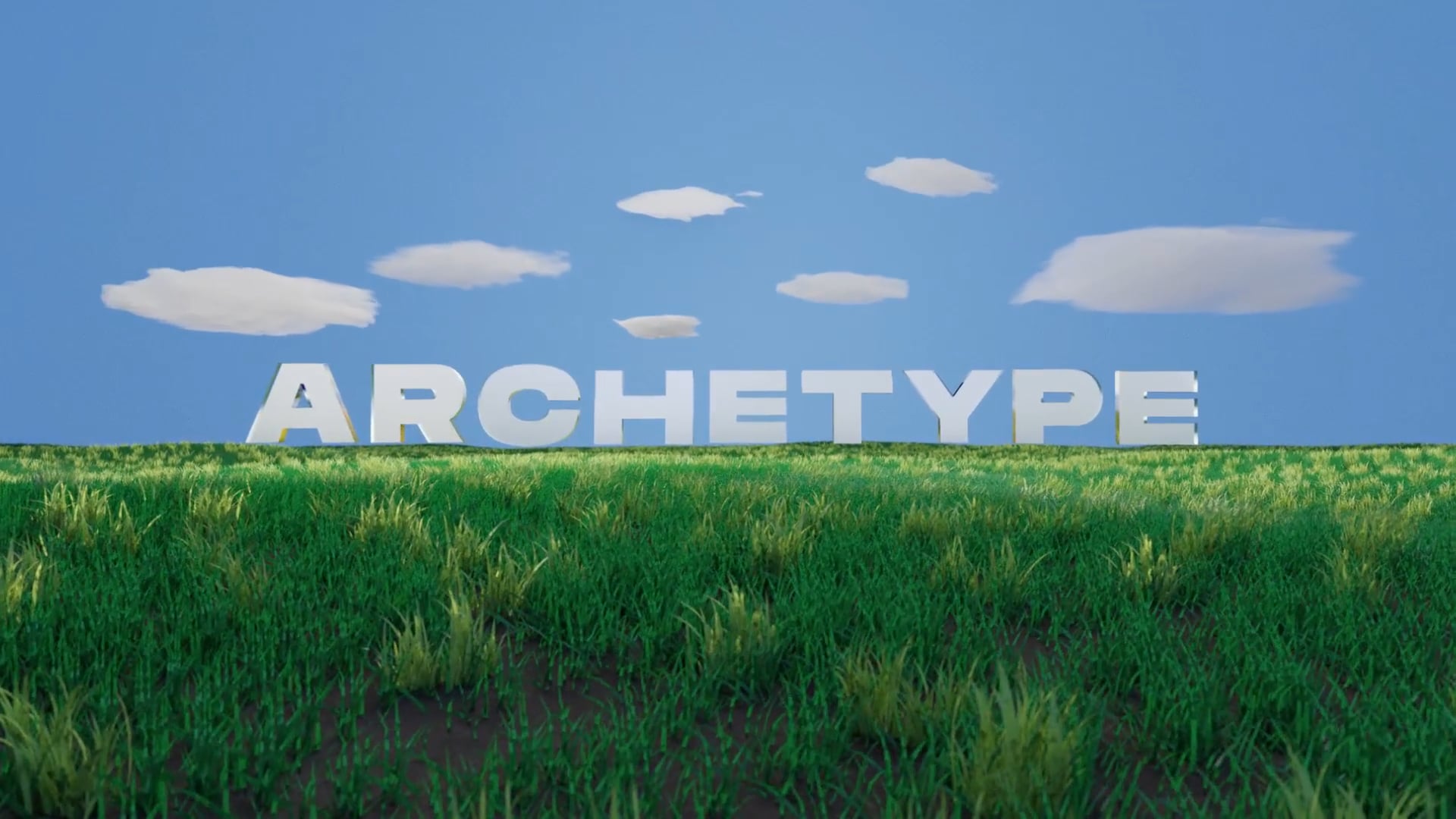 3D Typography Motion Design