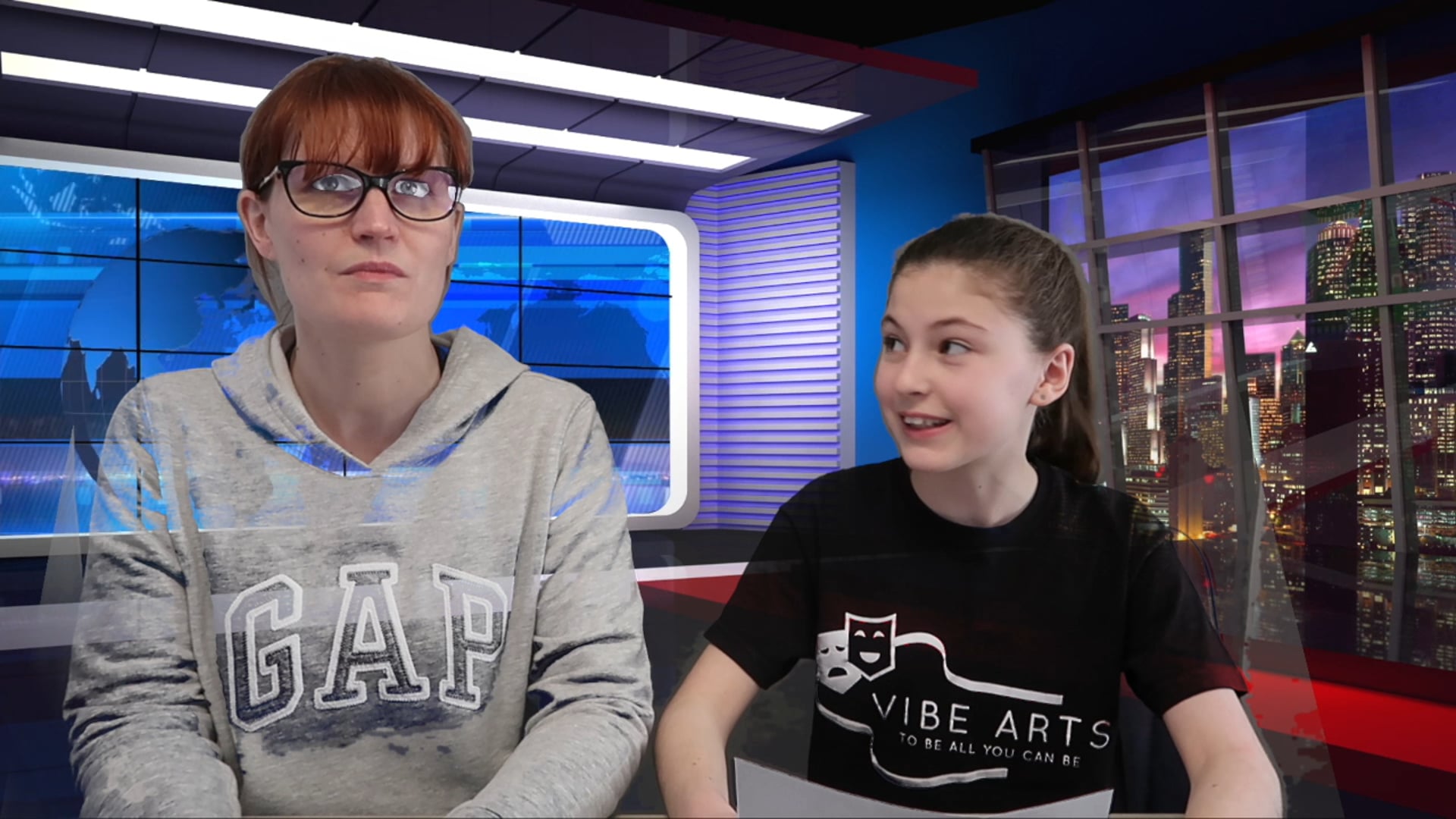 Virtual Vibe - Positive News Report - Student Chloe