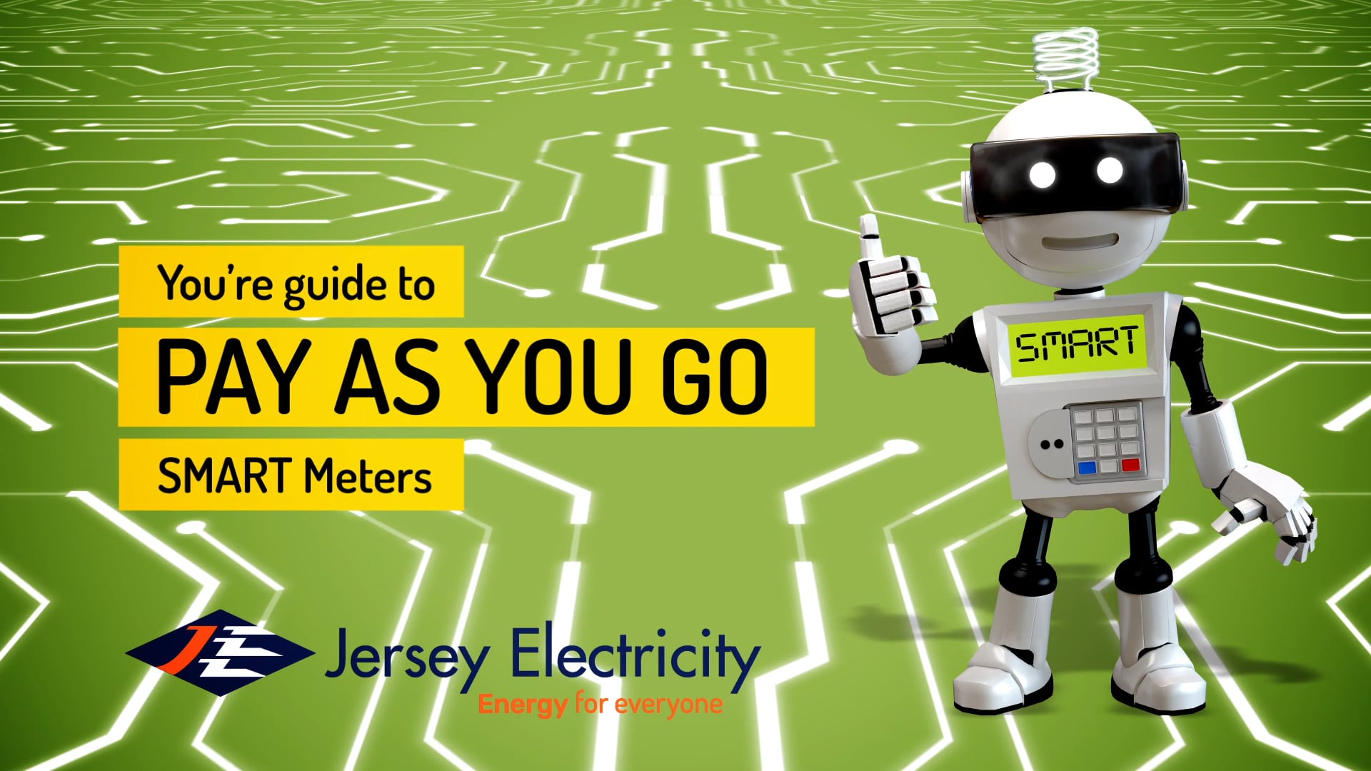 Jersey Electricity - A Guide to Smart Meters - Motion Graphics Explainer