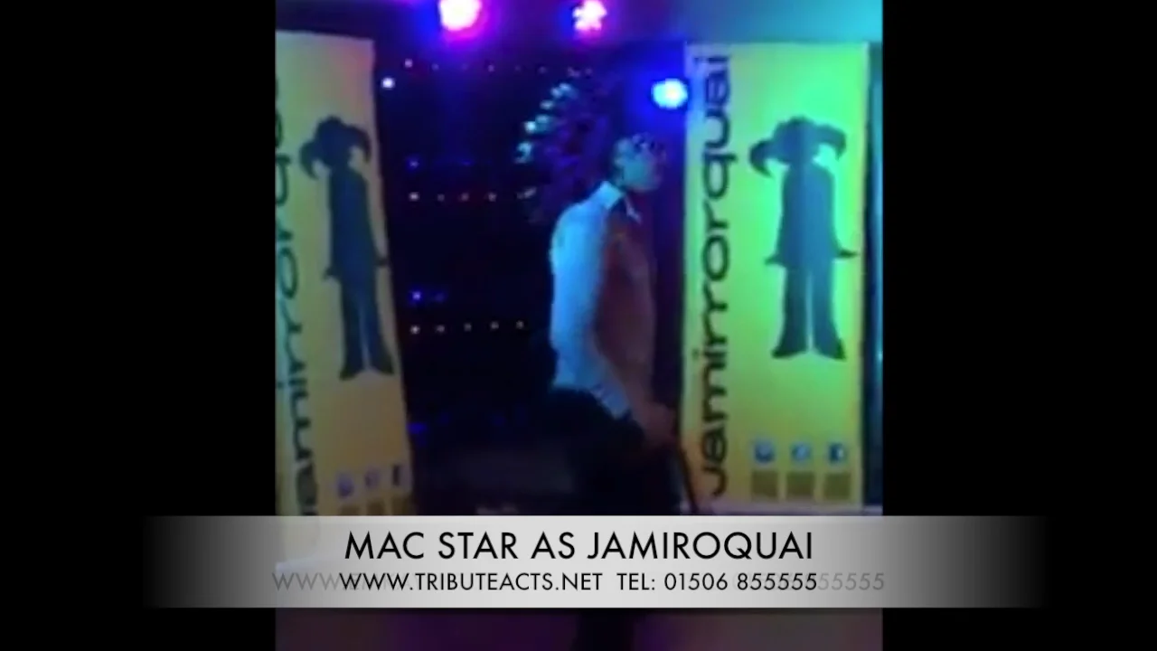 Mac Star as Jamiroquai - Live Clip on Vimeo