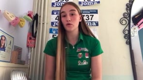 L'atleta Aitana Radsma, sense competició i amb la selectivitat a la vista