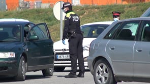 Una Setmana Santa atípica i amb molts controls