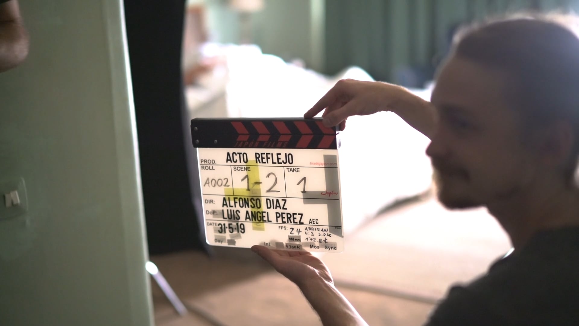MAKING OF - "Acto reflejo" (As a reflex) (Alfonso Díaz, 2020)