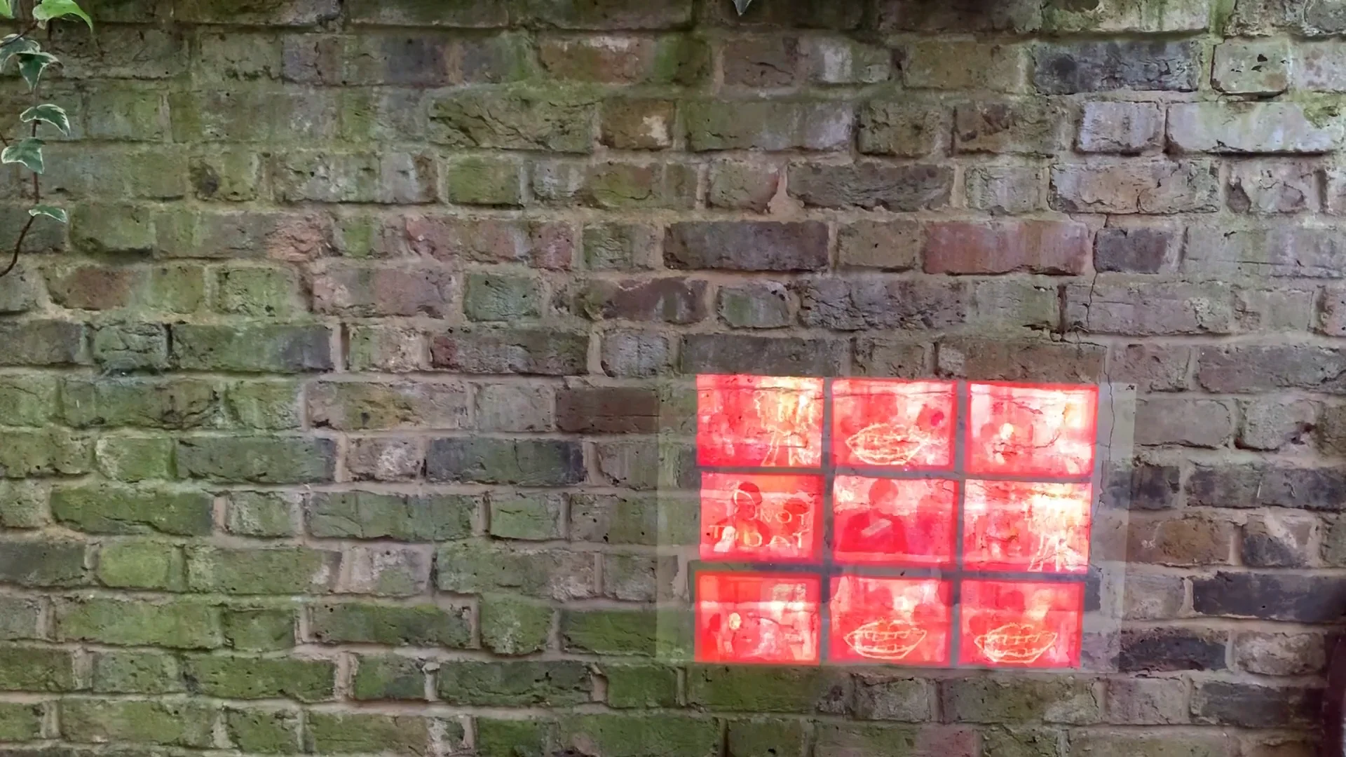Projection Testing - Brick wall 1 on Vimeo