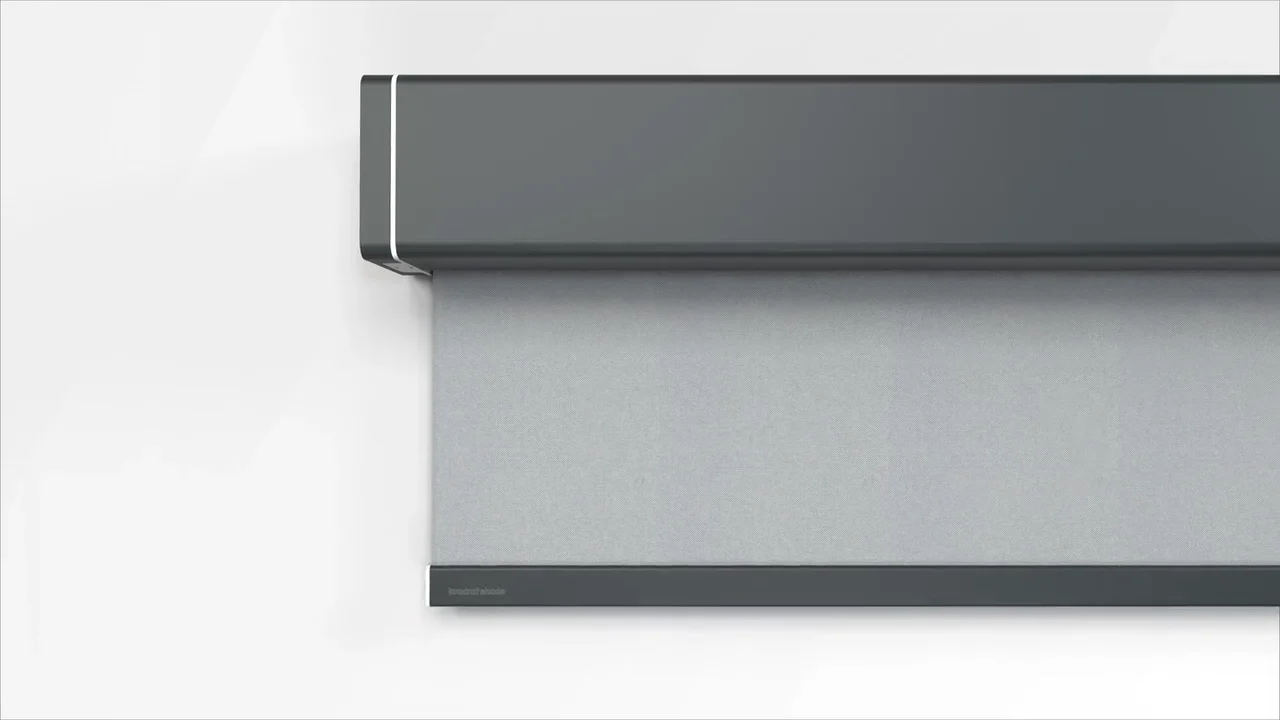 Kvadrat Shade Closed cassette installation film