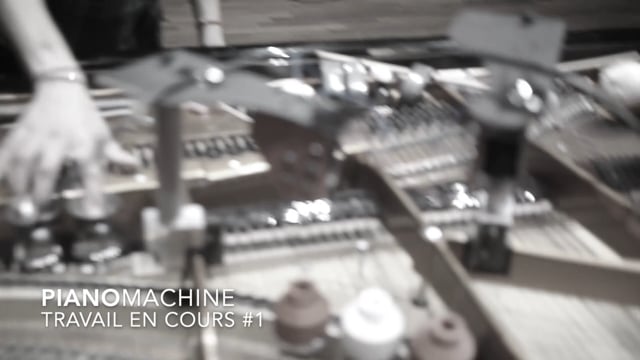 PIANOMACHINE - travail en cours