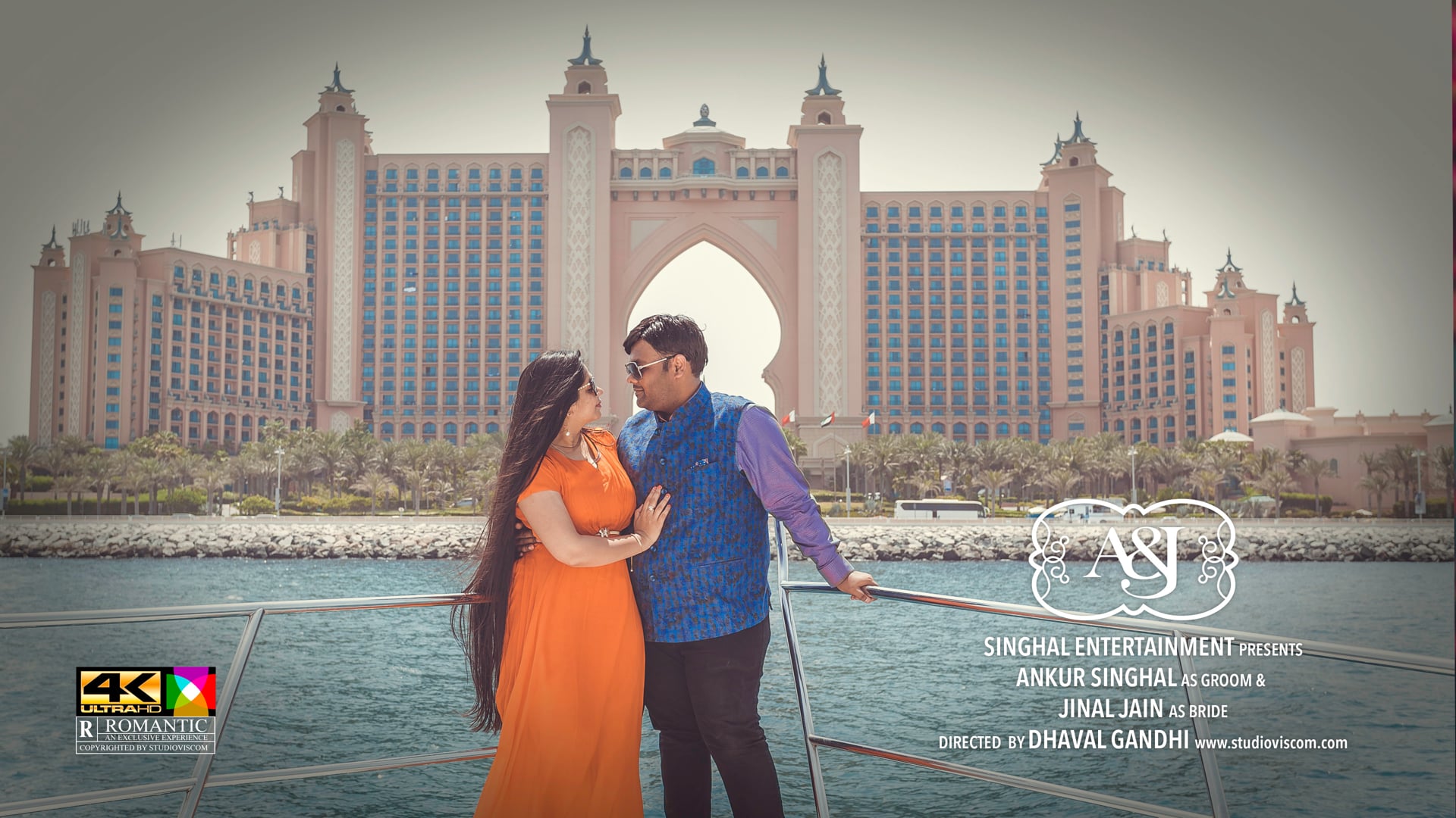 Ankur Jinal PreWedding - Dubai 4K
