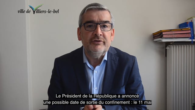 Vimeo Video : discours du maire sur le confinement