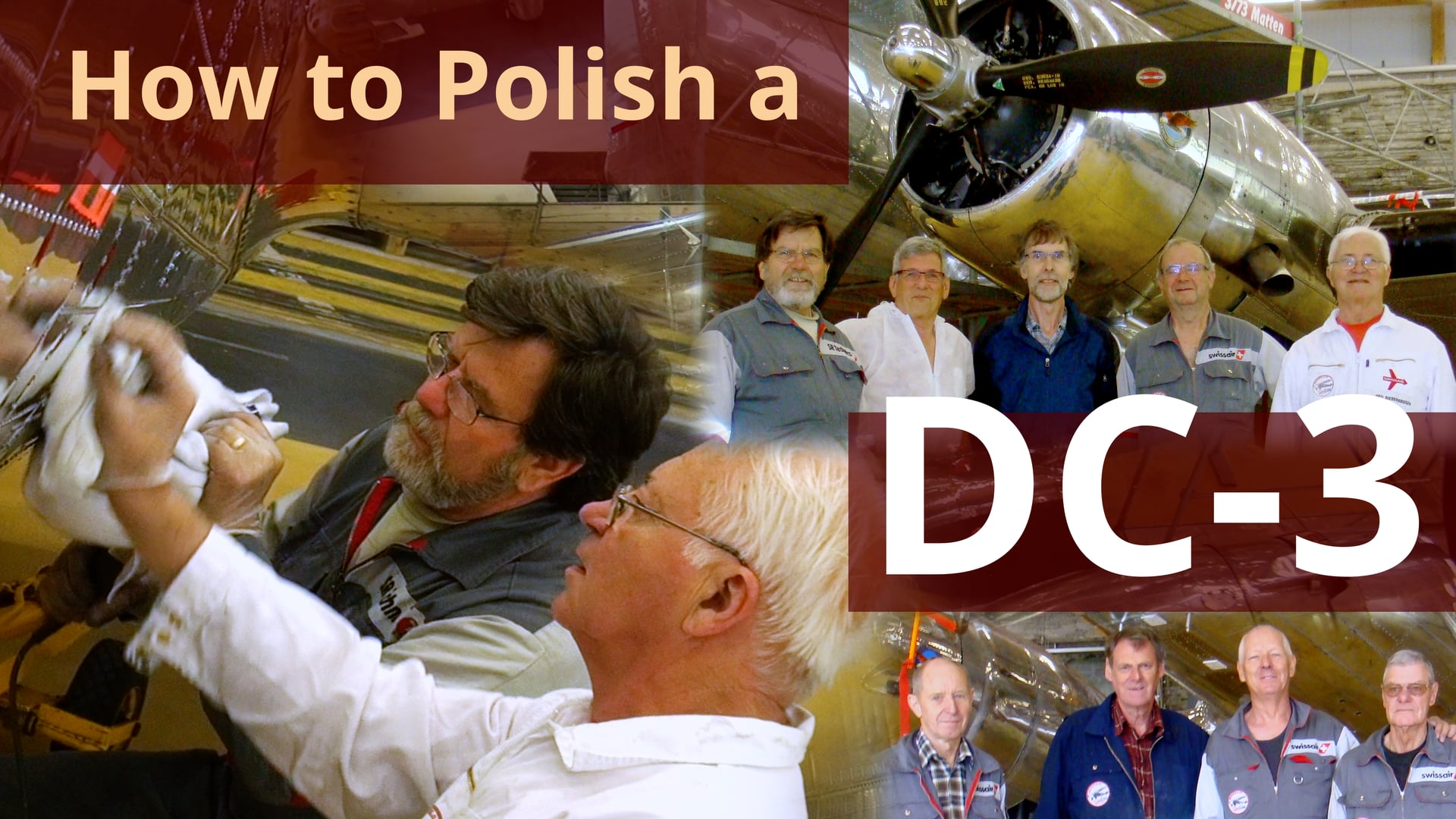 How to Polish a DC-3 (feat. the "Fokker Team")