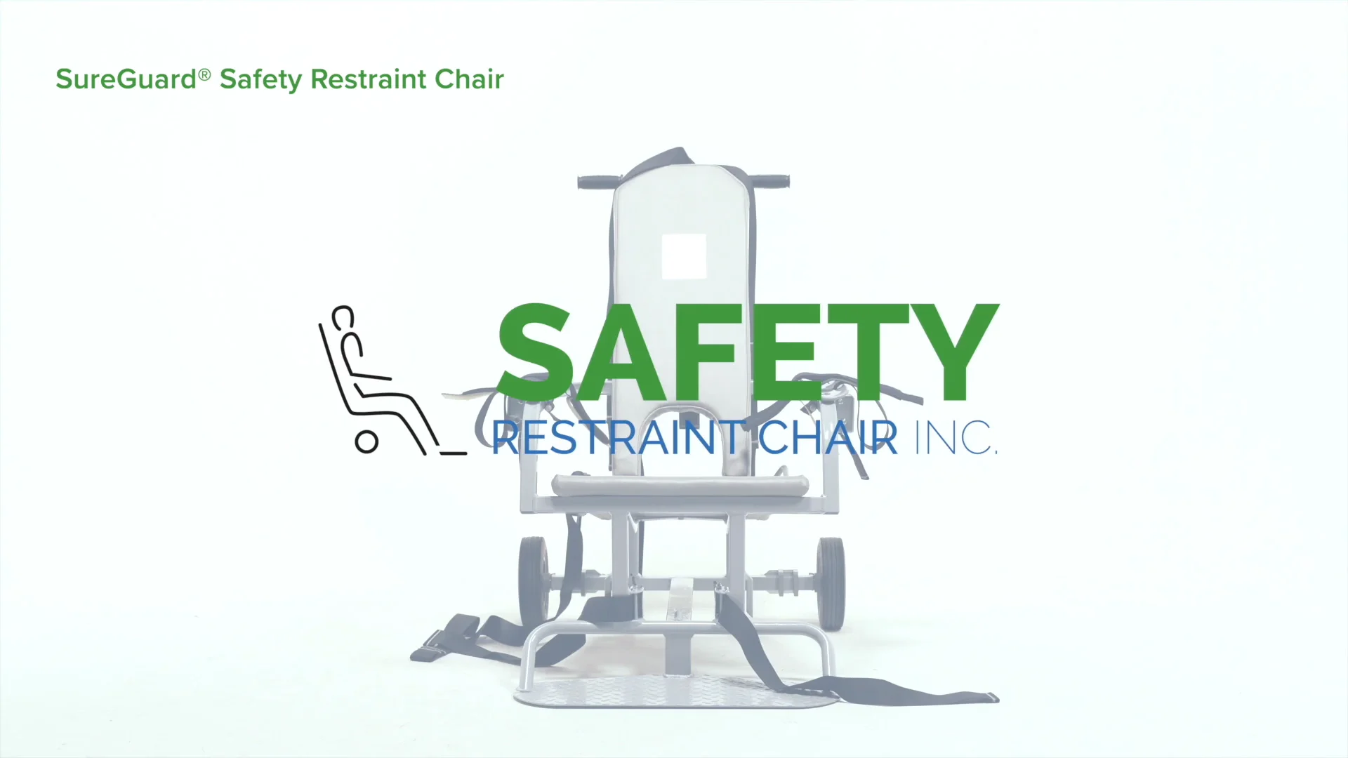 SRC SureGuard Safety Restraint Chair for Medical Prison Jail Institutional  Etc +