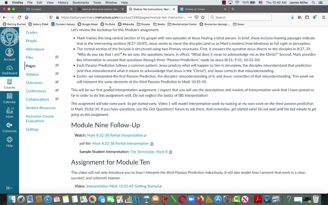 Welcome to Module Ten on Vimeo