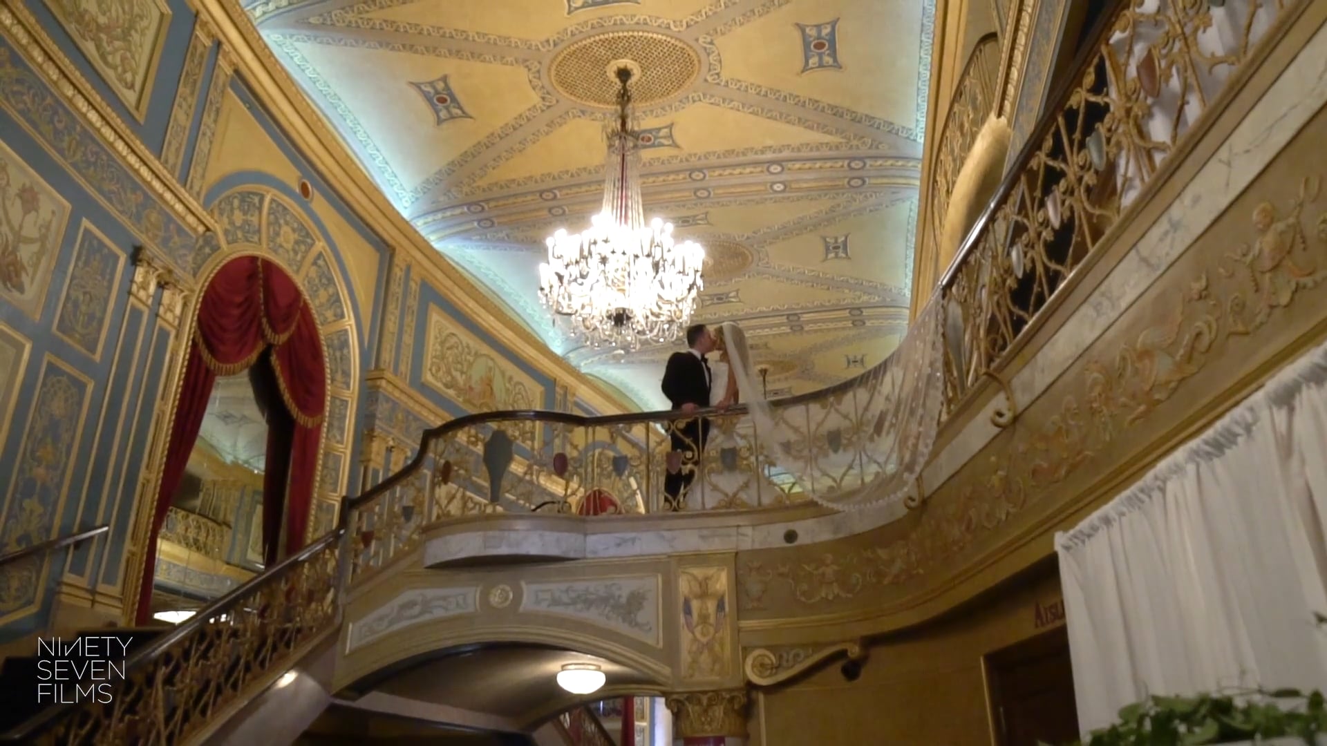 Detroit Opera House Jewish Wedding | Ashley + David Wedding Film