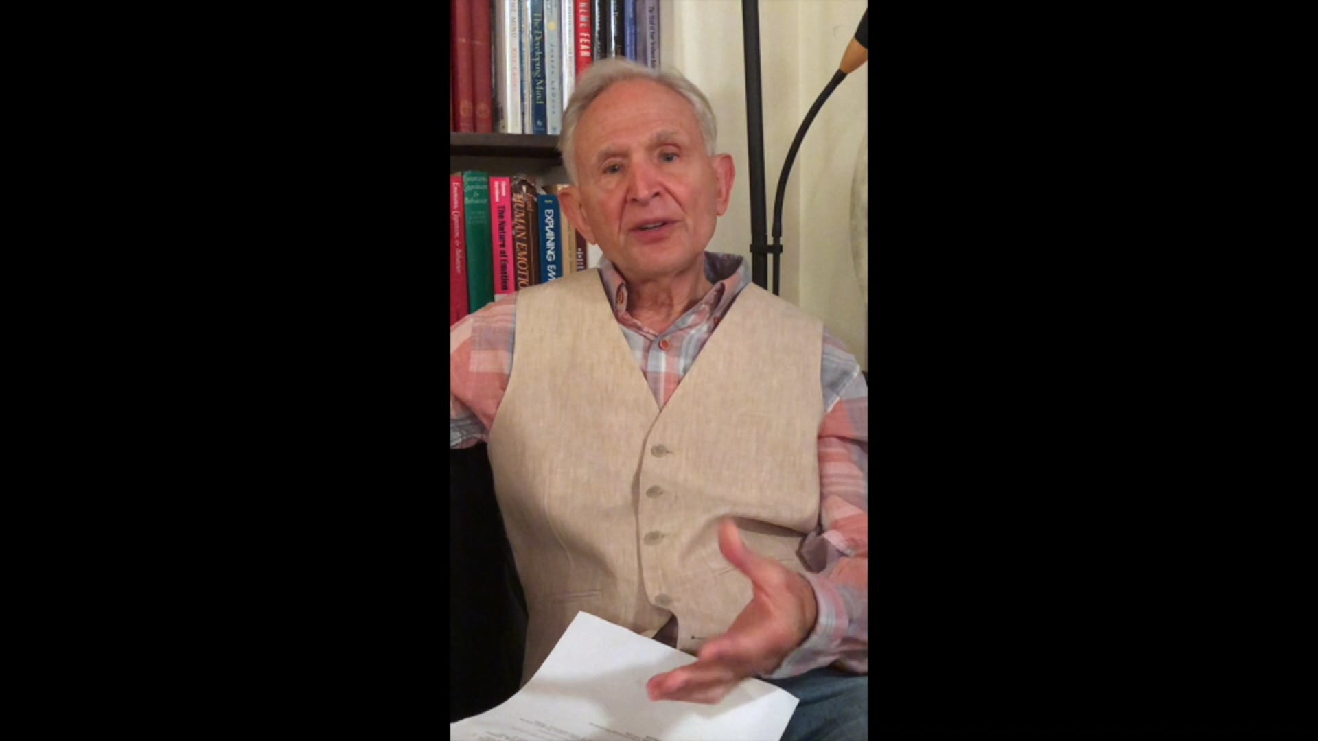 EXPERIENTIAL EXERCISES 1 w/Dr. Levine