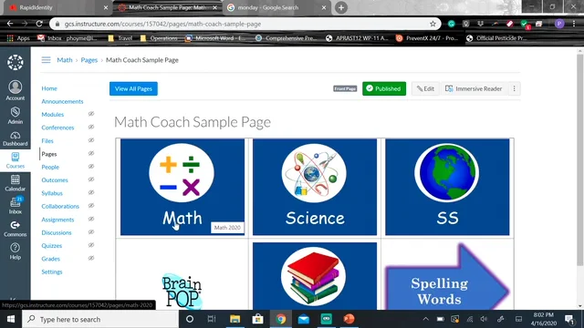 Adding a Button to your Canvas Course on Vimeo