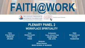 Plenary 2 - Workplace Spirituality