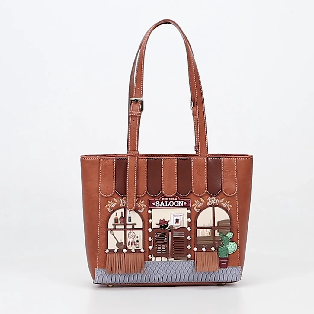 Vendula Saloon Shopper Bag