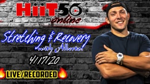 Stretching & Recovery | with Alberto | 4/17/20