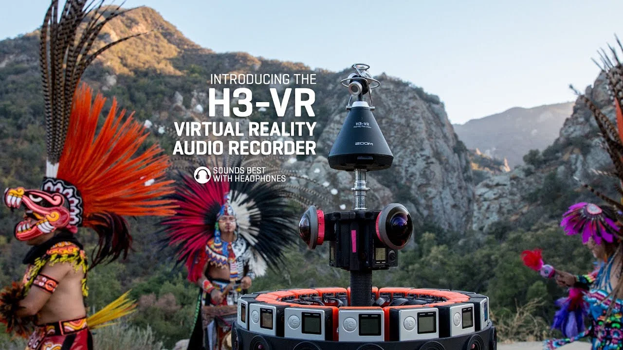 ZOOM H3-VR ハンディレコーダー Zoom H3-VR Handy Audio Recorder with Built-In Ambisonics Mic